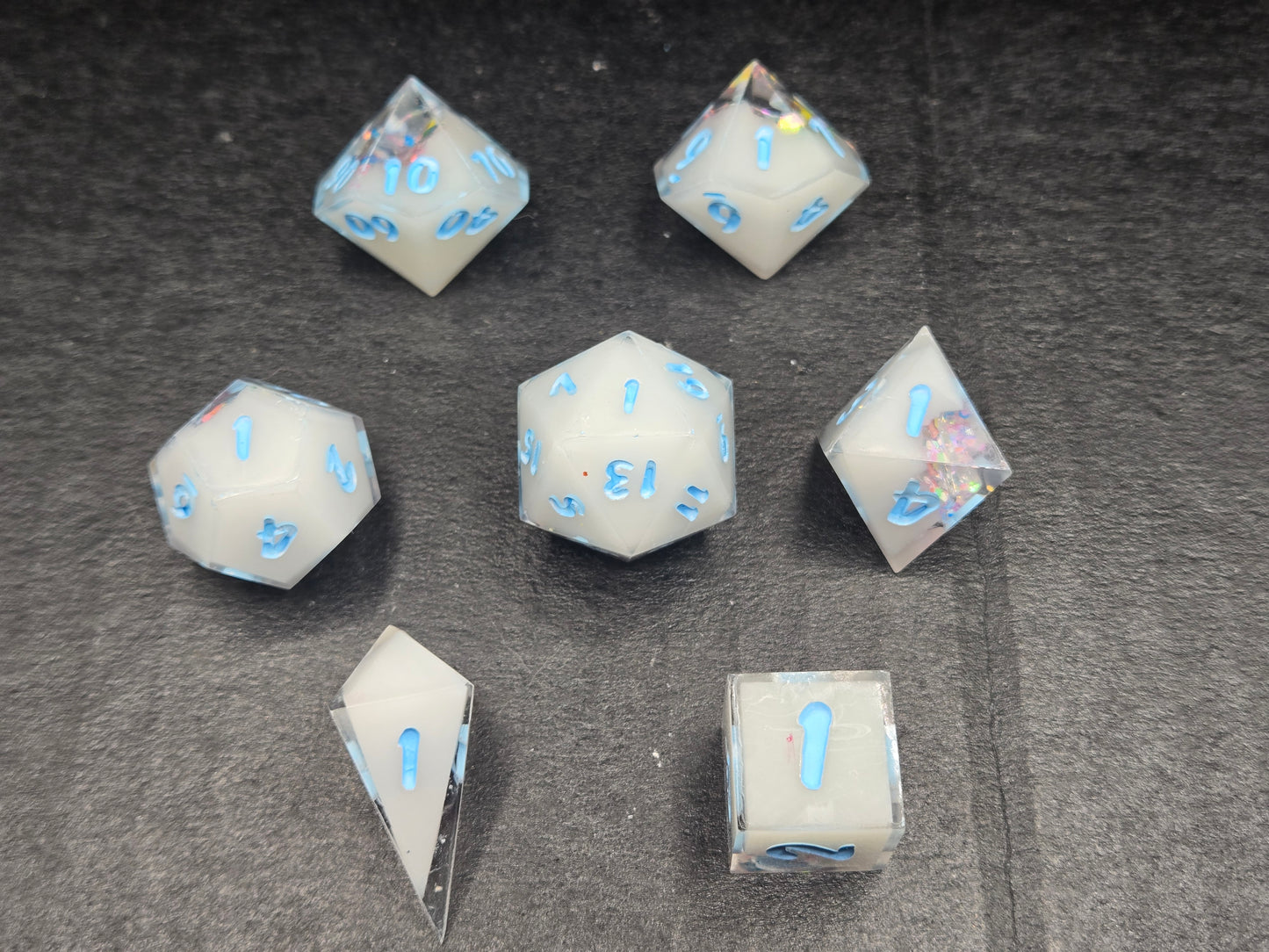 Rainbow Pastel Geode-standard set